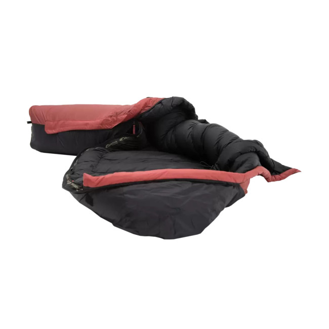 Sac de couchage D 1200x spécial grand froid Rouge/Noir - Carinthia