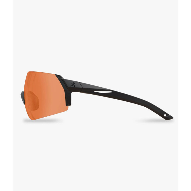 Ballistische bril Urgent Fury met zwart montuur en oranje glazen - Edge Tactical