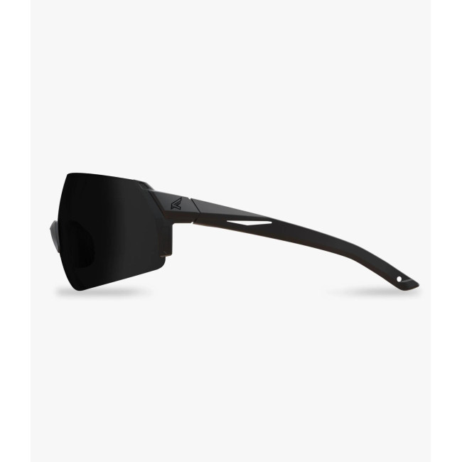 Lunettes balistiques Urgent Fury avec monture noire et verres fumés - Edge Tactical