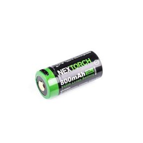 Akumulator 16340 3.6V 800 mAh z portem USB type-C - Nextorch