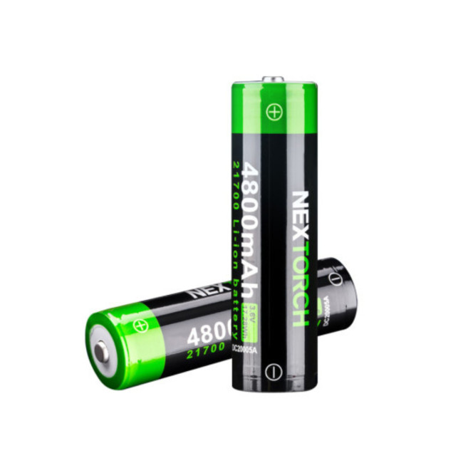 Wiederaufladbarer Akku 21700 3.6V 4800 mAh - Nextorch