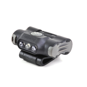 Lampe fixation clip UL12 éclairage blanc et rouge + strobe rouge/bleu 17 lumens - Nextorch