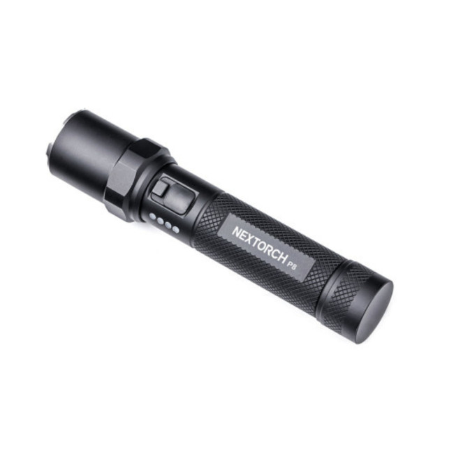 Wiederaufladbare Lampe P8 mit weißer Beleuchtung 1300 Lumen - Nextorch