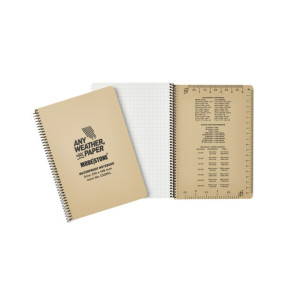 Carnet tout-temps 100 pages 148 x 210 cm tan - Modestone