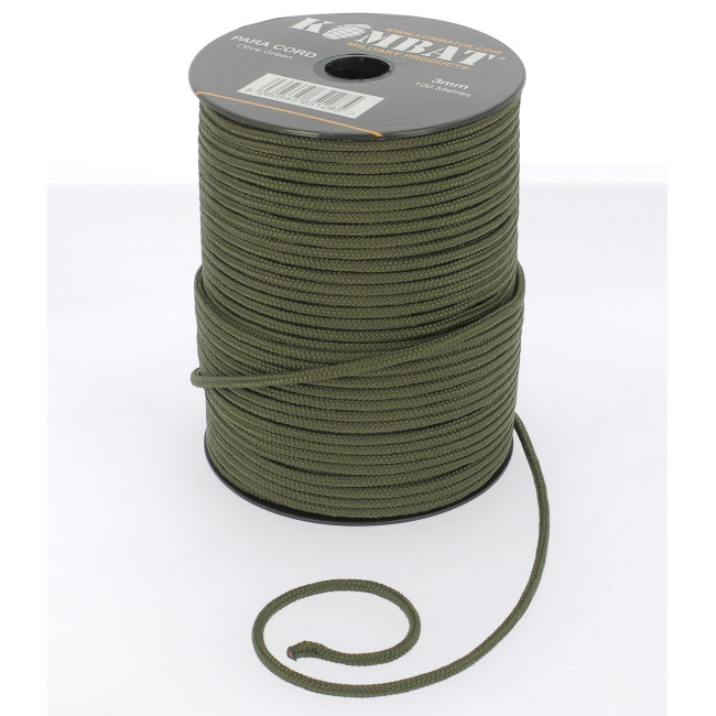 Touwrol 100m - Groen OD - Kombat Tactical