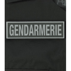 Umgekehrtes Gendarmerie-Abzeichen 4,5 x 15,5 cm - Patrol Equipement