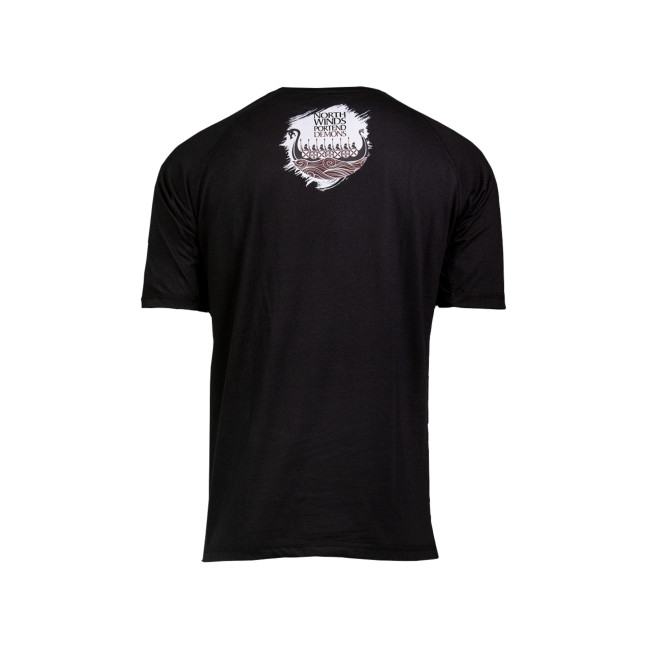 Tee shirt Midgard North noir - Ragnar Raids