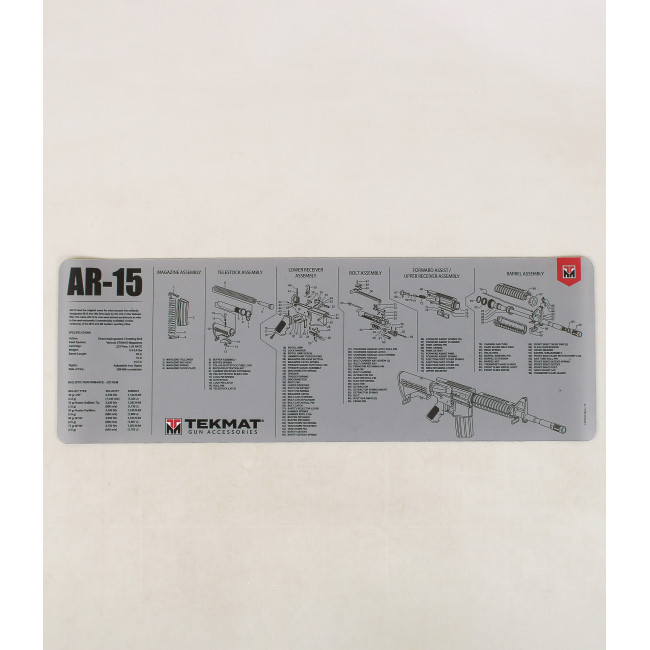 Mata do demontażu AR-15 Szara - Tekmat