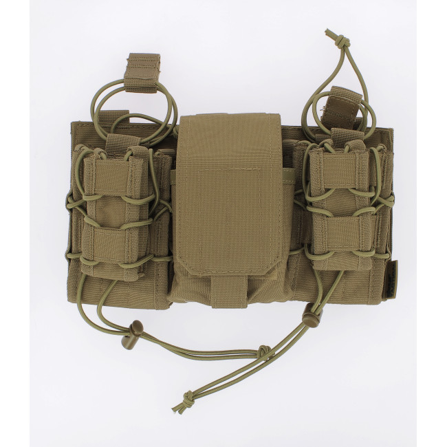 Magazijnhouder Fast Rig Coyote - Kombat Tactical