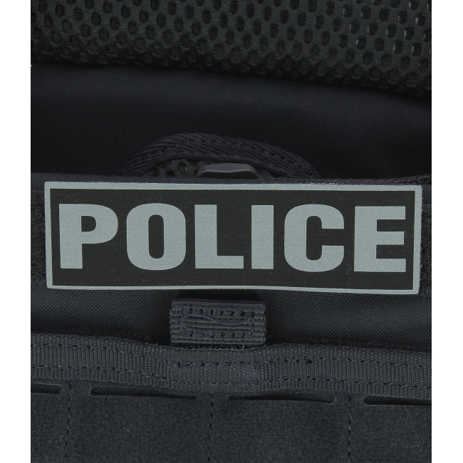 Opaska Policja odwrócona 3 x 10 cm - Patrol Equipement