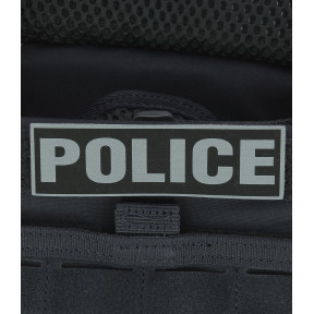 Opaska Policja odwrócona 3 x 10 cm - Patrol Equipement