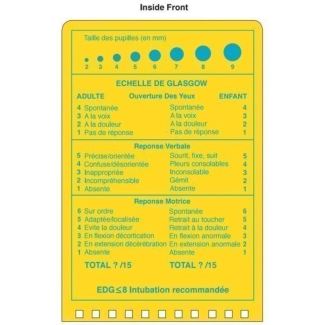 Notatnik pierwszej pomocy ratownik, 10,1 x 15,2cm, 100 stron, spirala pozioma - Rite in the rain