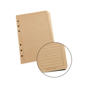 Pack de 100 feuilles tan pour classeur 6 anneaux - Rite in the rain