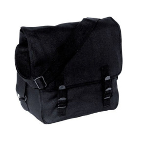 Effen Zwarte Schoudertas - CityGuard