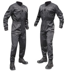 Schwarzer Platinium Performance Einsatzanzug - DCA