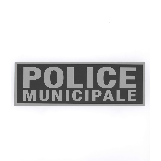 Gemeentepolitie omgekeerde band 10 x 30 cm - Patrol Equipement