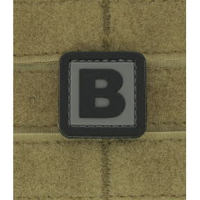 3D PVC-Patch Buchstabe B - 101 Inc