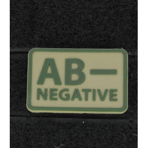 Lot de 2 Patchs groupe sanguin AB- Coyote - Helikon