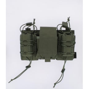 Fast Rig Magazintasche Olivgrün - Kombat Tactical