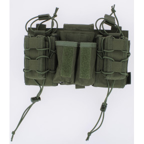 Fast Rig Magazintasche Olivgrün - Kombat Tactical