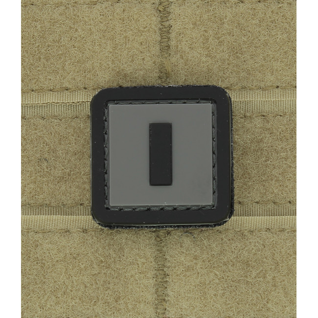 Patch 3D en PVC lettre I - 101 Inc