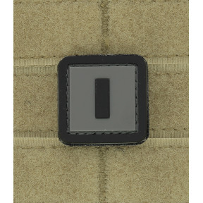 Patch 3D in PVC letter I - 101 Inc