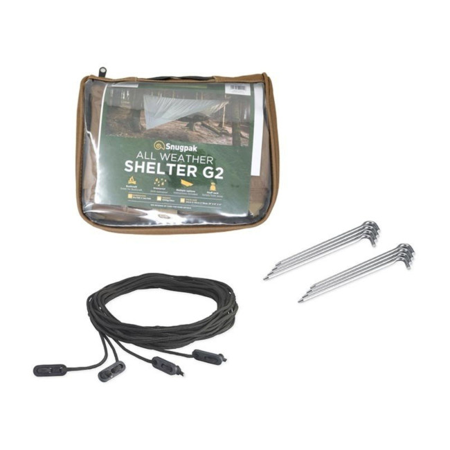 Allwetter-Plane 3 x 3m coyote - Snugpack