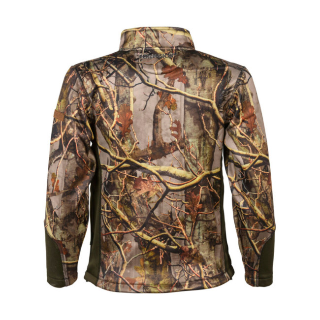 Sweat zippé enfant Ghostcamo Forest Evo - Percussion