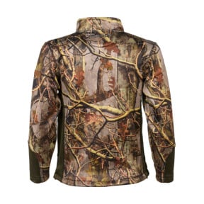 Sweat zippé enfant Ghostcamo Forest Evo - Percussion