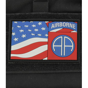3D PVC Patch 82nd Airborne Flagge - 101 Inc
