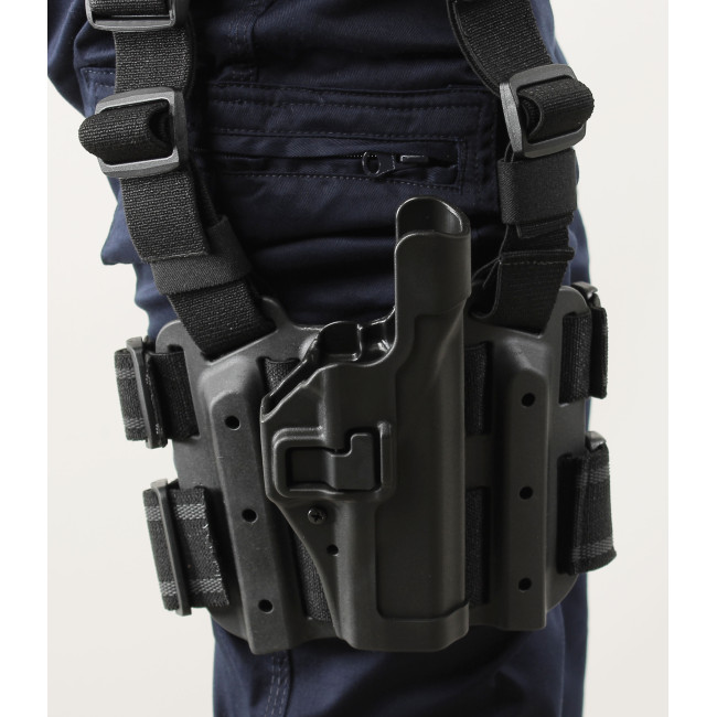Kabura SERPA do Glock 17/19/22/23/31/32 czarna - Blackhawk