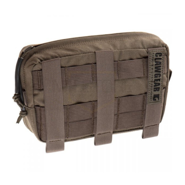 Medium Utility Tas met Rits - Grijs-bruin - Clawgear