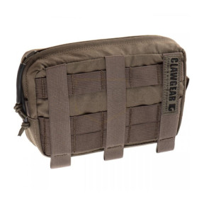 Medium utility pouch met rits - Grijs bruin - Clawgear