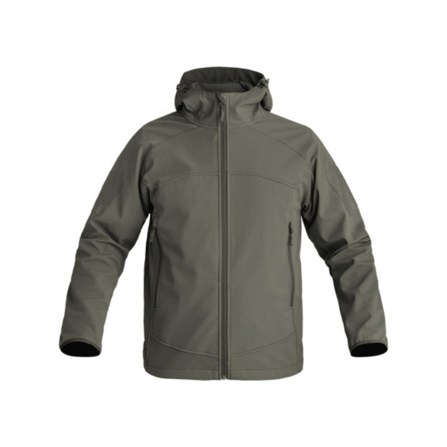 Kurtka softshell Instructor oliwkowa - A10 Equipment