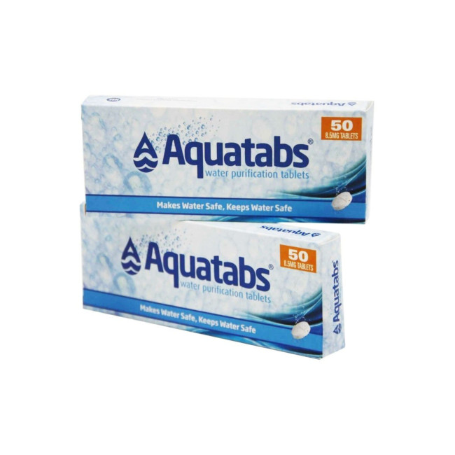 Watertabletten (2 x 50) aquatabs 8.5mg x 650 - BCB international