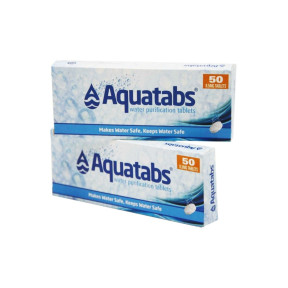 Wasserreinigungstabletten (2 x 50) aquatabs 8.5mg x 650 - BCB international