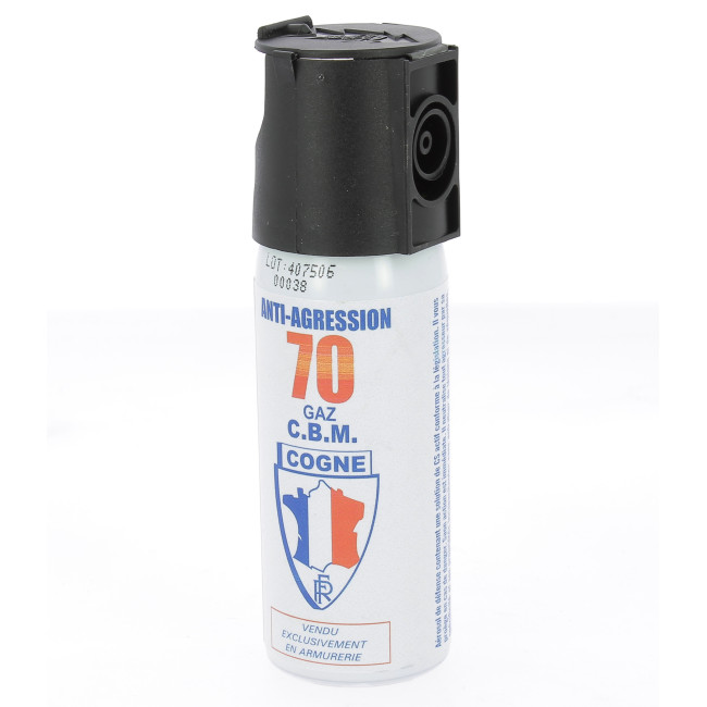 Aérosol de défense Gaz 50ml - Le Protecteur