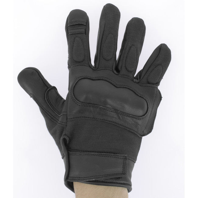 Tactical Kevlar handschoenen zwart - Miltec