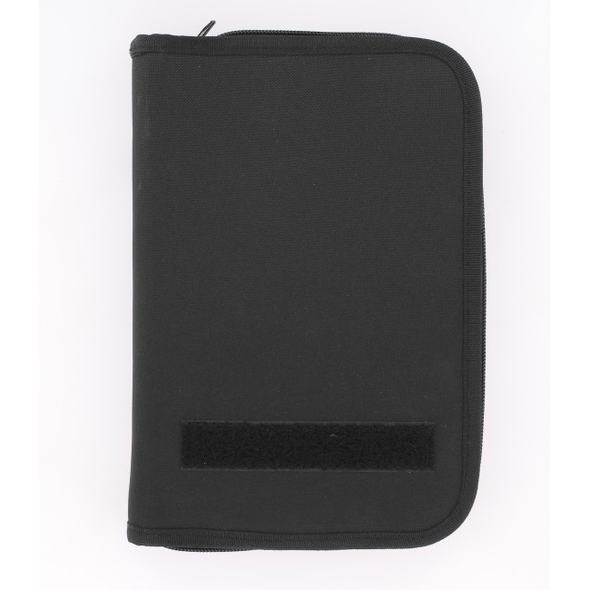 Pochette porte documents Opex avec bloc A5 noire - Patrol