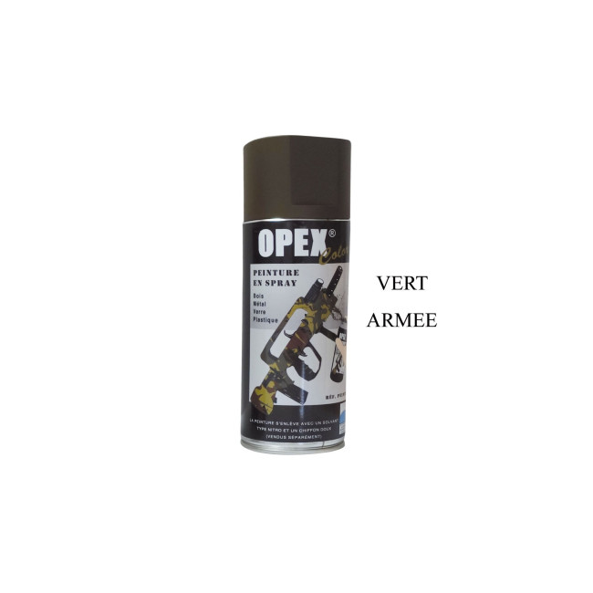 PEINTURE OPEXCOLOR EN SPRAY 400ML VERT AF1944 - Patrol Equipement