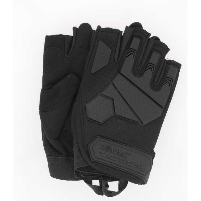 Alpha Tactical Vingerloze Handschoenen Zwart - Kombat Tactical