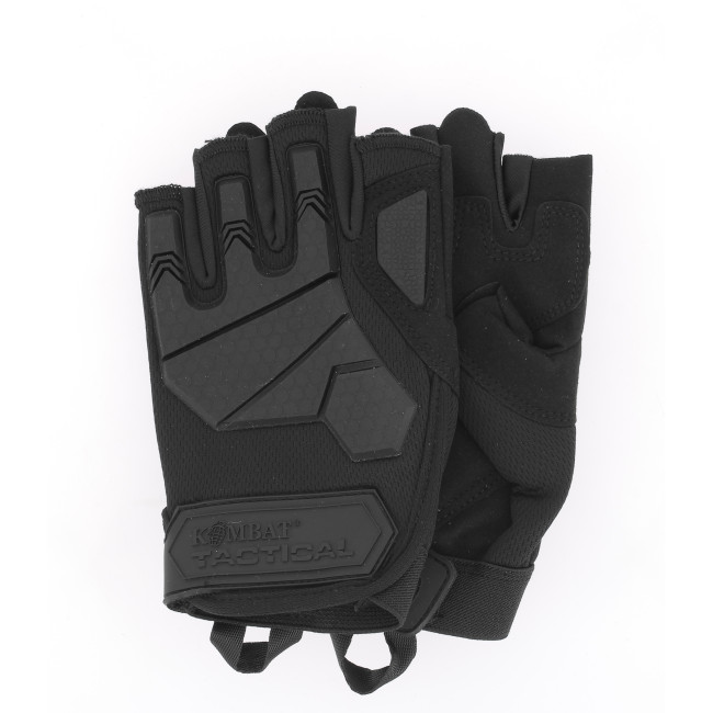 Mitaines Alpha Tactical Noir - Kombat Tactical