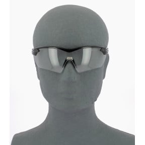 Gafas de protección balística Racers (lente incolora) - Negro - MSA Sordin