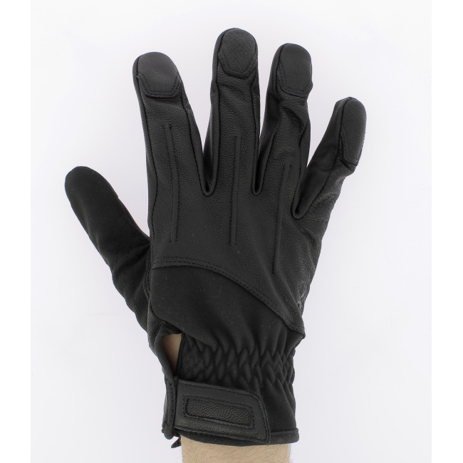 Gants bi-matière en cuir et amara Draco - GK Pro