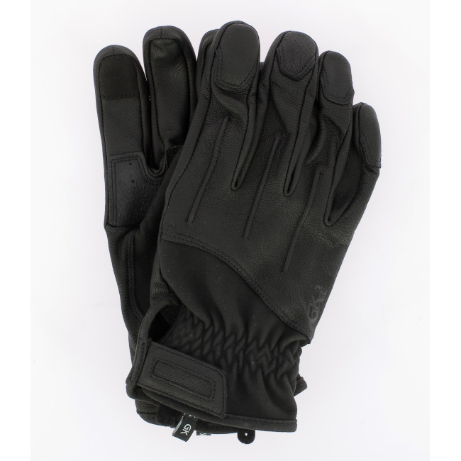 Gants bi-matière en cuir et amara Draco - GK Pro