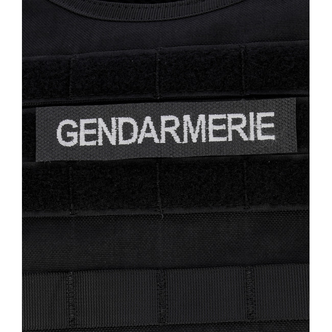 Bande GENDARMERIE noire