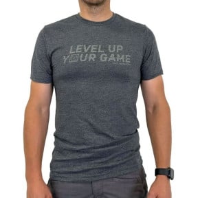 Tee shirt level up charcoal - 5.11 tactical