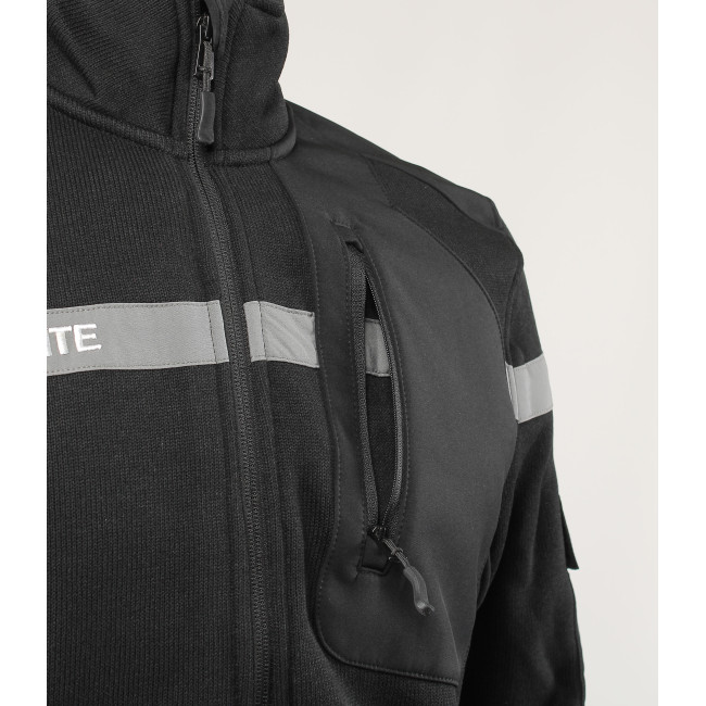 Sicherheits-Microfleece-Weste Nevada schwarz - Force Series