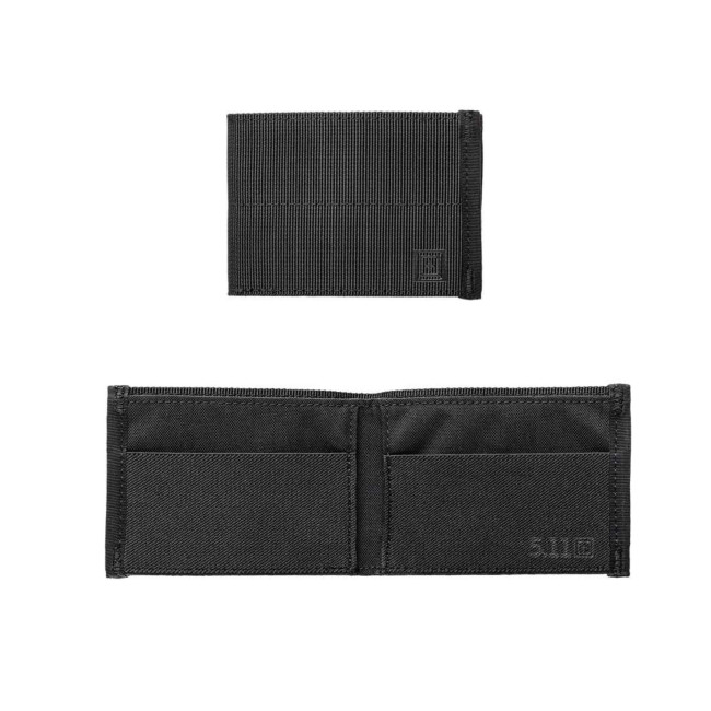 Portemonnee turret bifold 2.0 black - 5.11 tactical