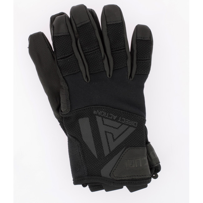 Harde handschoenen in echt leer zwart - Direct Action